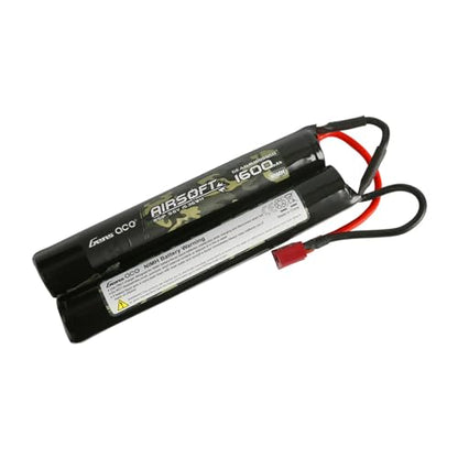 Gens ace 1600mAh 9.6V 8S1P Airsoft Nunchuck-Style NIMH Battery with T Plug