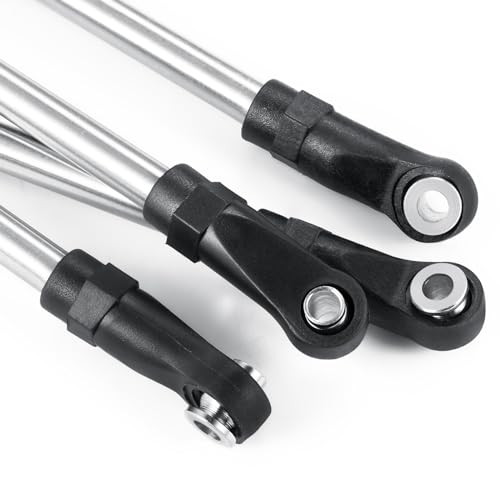 RCHUBAM RC Linkage Kit for Element RC Enduro Trail Truck 1/10 RC Crawler | Stainless Steel Link Rod End Set,High Clearance Suspension Chassis Links Kit