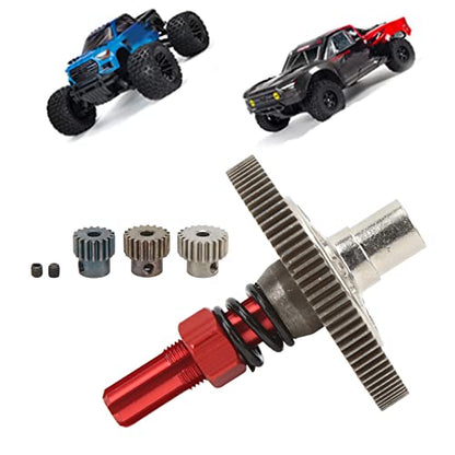 Slipper Gear Set, Durable Metal Construction for Enhanced Performance Differential Upgrade Parts Compatible with 1/10 Scale RC Cars for Enthusiasts Racers and Hobbyists