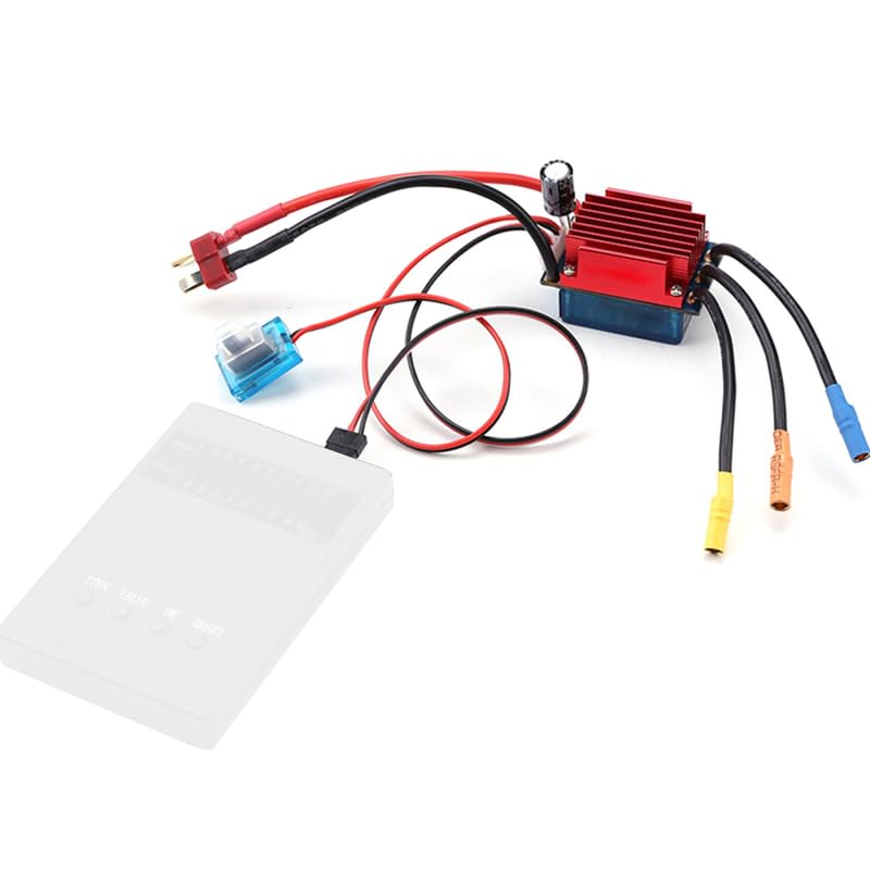 35A Brushless ESC Waterproof Speed Controller for 1/16 1/18 RC Car Truck b