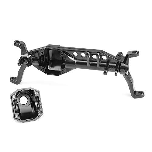 KYX Racing Metal AR45P Front Portal Axle Housing Axle Shell with Housing Output Upgrades Parts Accessories for 1/10 RC Crawler Axial SCX10 III AXI03007 SCX10.3 Front Axle