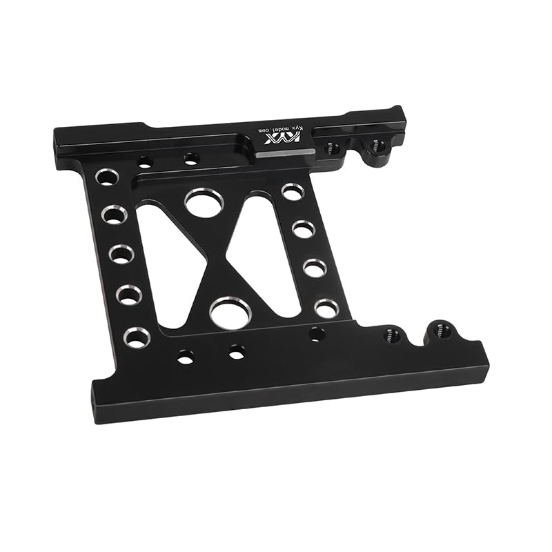 KYX Racing Aluminum Cross Member Bracket Fixed Seat Chassis Brace Upgrades Parts Accessories for 1/10 RC Crawler Car Axial SCX10 PRO