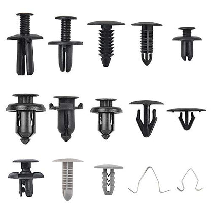 OTUAYAUTO 500PCS Universal Car Clips, Plastic Car Fasteners | Bumper Clips, Door Panel Clip with 39 size Automotive Push Pin, Replacment for All Ford models - size: 500PCS 39 Sizes Clips for Ford