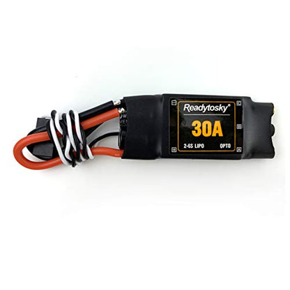 30A ESC 2-6S OPTO Brushless Electronic Speed Controller | For F450 S500 ZD550 RC Helicopter Quadcopter(4PCS) - color: 30a Opto Esc 2-6s