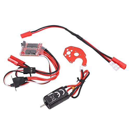 050 66T Brushed Motor and 30A ESC Combo for Axial SCX24 AXI90081 AXI00002 /24 Scale RC Crawler Upgrades