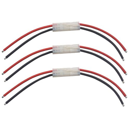 8-Pair Connector Adapter, 14AWG Silicone Wire, 10cm | For RC car LiPo battery connectors, compatible with FPV truck, boat charger, and battery adapters