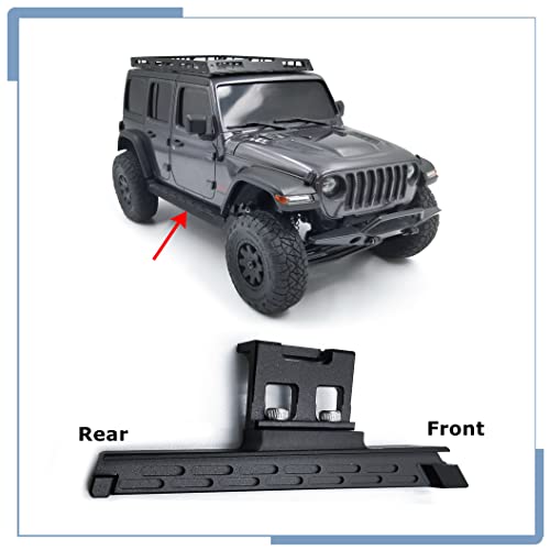 RC Side Pedal Rock Sliders Foot Plate | For 1/24 Scale Kyosho Mini Z 4x4 Wrangler