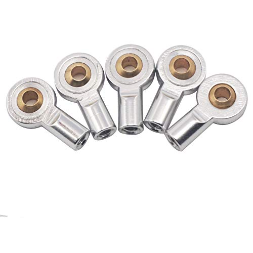 10Pack Vgoohobby Aluminum M3 Link Rod Tie Rod End Ball Head Joint Holder Compatible with Axial Redcat HSP Traxxas HPI 1/10 RC Car Truck DIY Robot Boat Airplane (18mm)