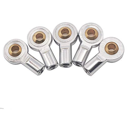 10Pack Vgoohobby Aluminum M3 Link Rod Tie Rod End Ball Head Joint Holder Compatible with Axial Redcat HSP Traxxas HPI 1/10 RC Car Truck DIY Robot Boat Airplane (18mm)