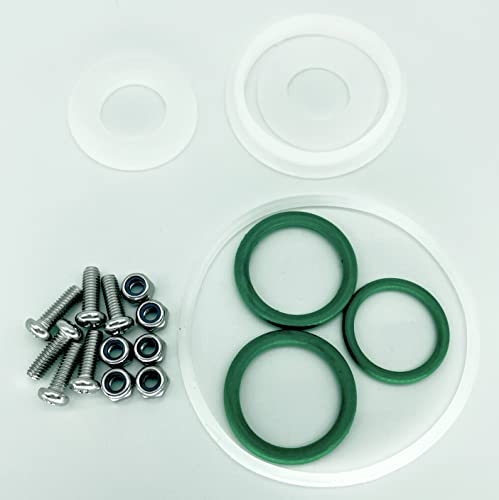 fits Water Pump Seal Rebuild Kit O-Rings P4071 58113 for Coleman Lay-Z-Spa and 1A and 2 B/C - color: 7 O-rings