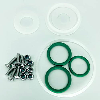 fits Water Pump Seal Rebuild Kit O-Rings P4071 58113 for Coleman Lay-Z-Spa and 1A and 2 B/C - color: 7 O-rings