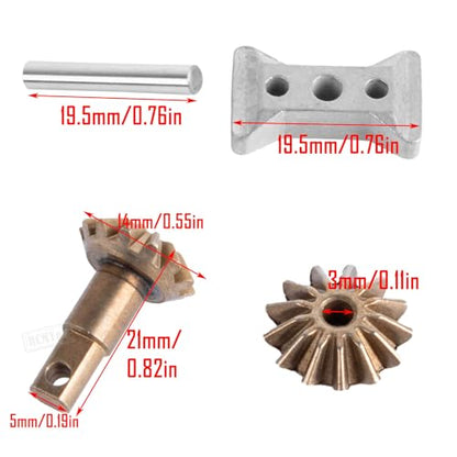 RC Gear Differential Upgrades Part for 1/10 Slash 4X4 VXL/Rustler 4X4 VXL/Stampede 4X4 VXL/XO-1,RC Differential Gear Hops Up