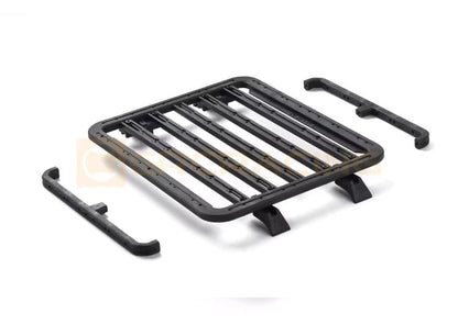 Carbon Hybrid Nylon Plastic Realistic Roof Rack for 1/10 RC Crawler TRX-4 TRX-6 axial scx10 Remanufactured Parts (G172FA(Small)) - color: G172fa (Small)