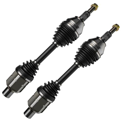 Detroit Axle - Front CV Axles for 2012-2021 Ram 1500 | 2019-2021 Ram 1500 Classic,CV Axle Shafts Assembly 2013 2014 2015 2016 2017 2018 2020 Replacement - size: 2X38001-NEW/Pair