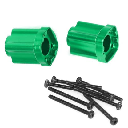 Compatible with LOSI for Mini for LMT 4X4 1/18 Brushed Monster Truck RC Car Upgrade Parts Accessories Rear Cup Kit Green RC Accessories