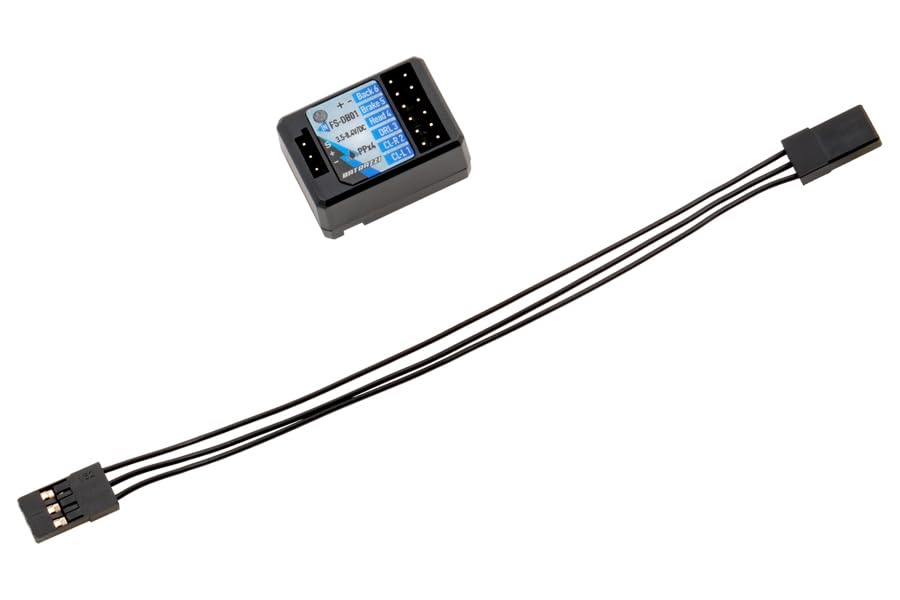 Light Control System Set for Ctrl Frk Brushless System for 1/18 1/24 RC Crawler for FMS FCX18 FCX24 Upgrade Parts - color: Light Control
