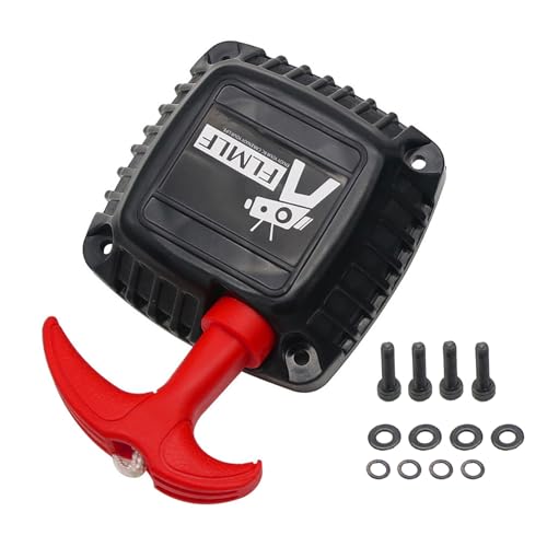 32CC 35CC 36CC Engine Easy-Start Dustproof Pull Starter (Red) | for 1/5 HPI ROFUN ROVAN KM Baja LT FG GoPed RedCat Rc Parts - color: Red