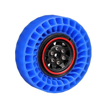 Silicone Rubber Tires Foam Inserts for 1/18 1/24 RC Crawler Fit for 1.0 inch 59-62mm*24mm Wheel Tires (4pcs Blue) - color: 4pcs Blue