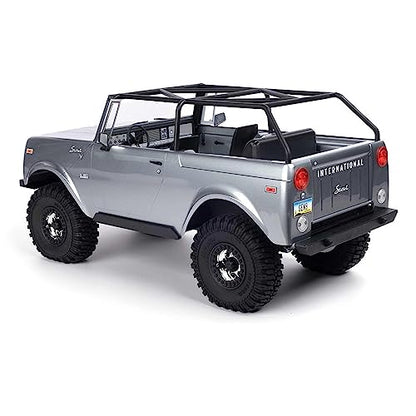 Redcat Racing Gen9 Scout 800A 1/10 Scale Trail RC Truck Crawler, 4WD Electric, 2-Speed Transmission, Portal Axles, Licensed International Body, Waterproof ESC, RTR Remote Control Truck - Graphite