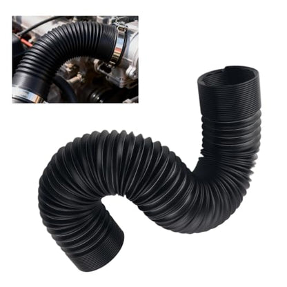 3" Diameter Car Engine Air Intake Hose Replacement,Stretchable Air Intake Tube Extending Up to 39.37 Inch,Universal Cold Airs Intakes Pipe for Most Automotive,SUV,Truck