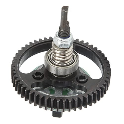53T Steel RC Car Differential Assembly with 15T 17T 19T Pinions Gear Sets for 1 10 RC Car High Strength Metal Differential Gear for RC Car Upgrade Motor Gear