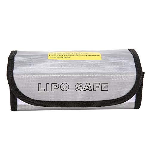 Fireproof Explosionproof Lipo Battery Safe Bag Lipo Battery Guard Safe Bag（185x75x60mm）
