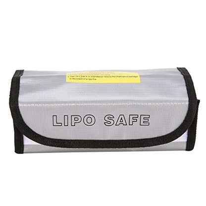 Fireproof Explosionproof Lipo Battery Safe Bag Lipo Battery Guard Safe Bag（185x75x60mm）