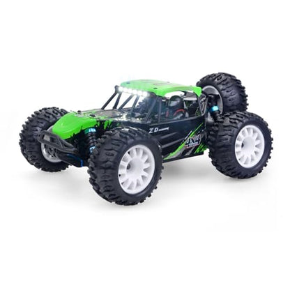 ZD Racing RC Desert Buggy 1/16 Electric Radio Control Off Road Vehicle DTK-16 RTR 2435 Brushless Motor 30A ESC Light System Hobby Grade Model for Ages 14+ - color: Green