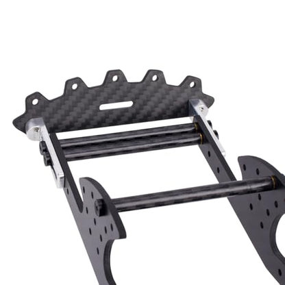 1/10 Performance Carbon LCG Chassis Kit with Gearbox & Shock Absorbers for RC Crawler SCX10 & Capra Upgrade Parts (Chassis Kit with Gearbox) - style: Chassis Kit with gearbox