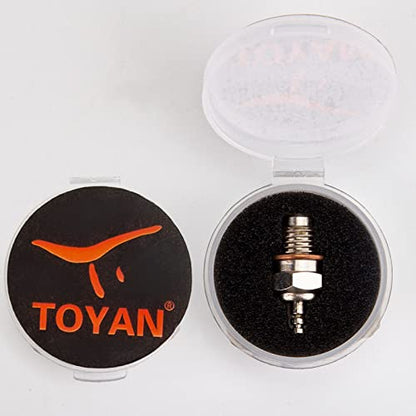 F-Type Glow Plug for TOYAN FS-V800 1/10 Eight-Cylinder Four-Stroke Water-Cooled Nitro Engine Model