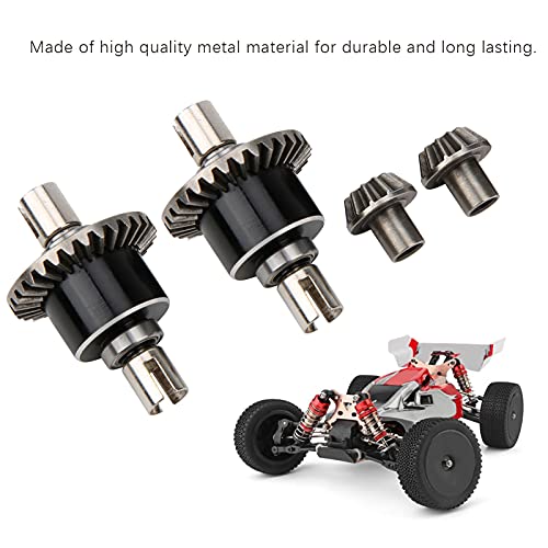 RC Car Differencial Gear, Metal 1/14 RC Car Differential Assembly Kits Accessory Compatible with 144001