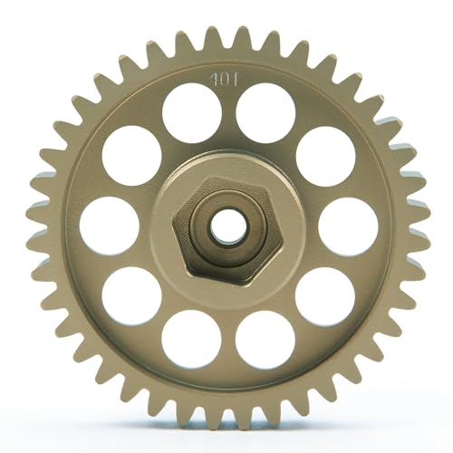 Aluminum 40T Differential Spool Gear for Tamiya Super Clod Buster | Clodbuster 1/10 RC Car Upgrade Parts RC Diff Gears