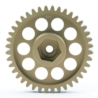 Aluminum 40T Differential Spool Gear for Tamiya Super Clod Buster | Clodbuster 1/10 RC Car Upgrade Parts RC Diff Gears
