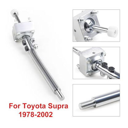 5 Speed Steel Case Gearbox Short Shifter M12x1.25 Compatible With 1978-2002 Toyota Supra Celica W50 W55 W57 W58 R154 Holden For Ford For Mazda