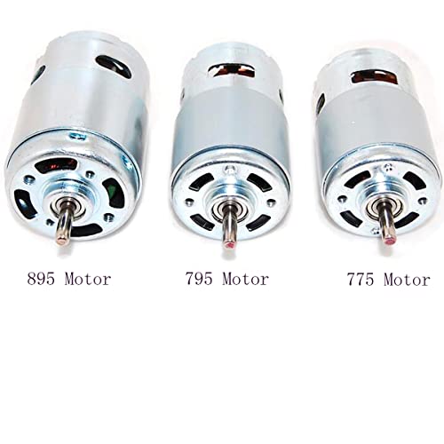 895 Ball Bearing Motor High Torque High Power High Speed Motor DC 12V-24V 11000RPM for RC Boat Toy Model DIY Drive Parts Power Tools - size: 895 DC Motor