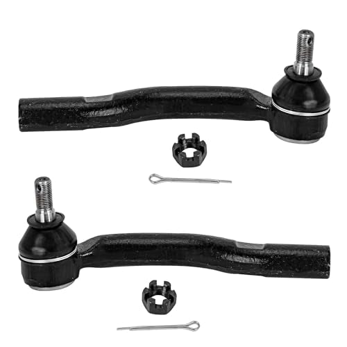 Detroit Axle - Front Steering Knuckles w/Hubs Outer Tie Rod End Links | Replacement for 2012-2017 Toyota Camry L LE XLE 2.5L - size: 4SU48654/Kit