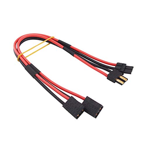 2pcs compatible with tr M to FM Adapter Extension Female Male for RC Battery(C158-2)
