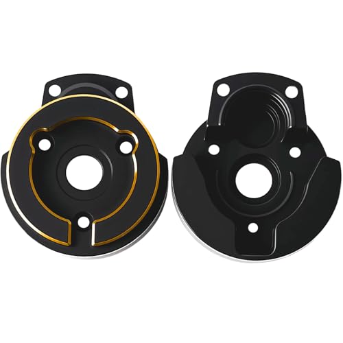 204g Brass Front RC Portal Cover Weights for VP F10 Portal Axle Vanquish VRD & VS4-10 Phoenix LCG 1/10 RC Crawler, CNC Machined Brass Front Portal Knuckle Caps Lower COG Upgrade - style: 204g Front Portal Cover for F10 Portal Axle
