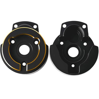 204g Brass Front RC Portal Cover Weights for VP F10 Portal Axle Vanquish VRD & VS4-10 Phoenix LCG 1/10 RC Crawler, CNC Machined Brass Front Portal Knuckle Caps Lower COG Upgrade - style: 204g Front Portal Cover for F10 Portal Axle