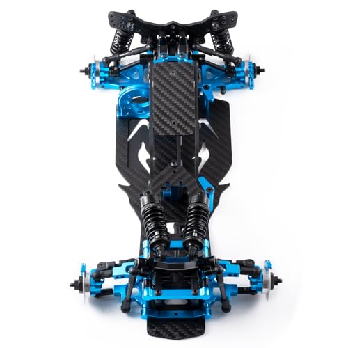 Alloy & Carbon RC Chassis Frame Body Kit for 1/10 Sakura D5 MINI+MR | RC Road Rear Wheel Drive Drift Car, Upgrades