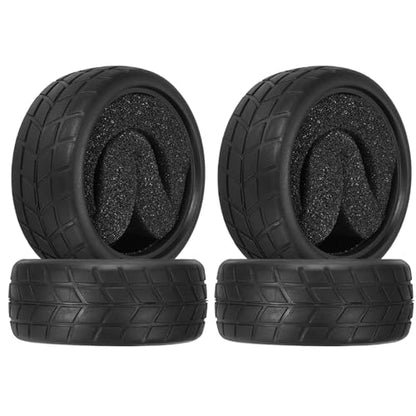 8pcs 1/10 RC Drift Tires 65 * 26mm for On Road Racing Car Drift RC Touring Car (Style C) - style: style C
