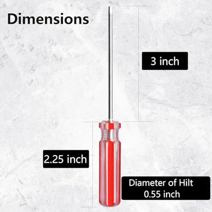 Hex Driver Set 1.5mm 2.0mm 2.5mm 3.0mm, 4PCS Hex Allen Wrench Screwdriver Set Key Driver Repair Tools for rc Car Traxxas Helicopter (4)