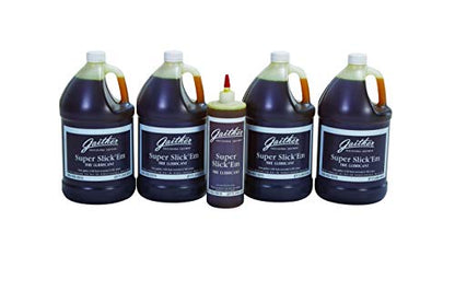 Gaither Super Slick'Em Tire Lubricant - Lube for Changing Tires, Great for Mounting, Dismounting, and Bead Breaking, Case of 4-1 Gallon Bottles | Lube for Changing Tires, Great for Mounting, Dismounting, and Bead Breaking