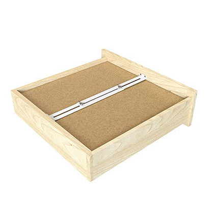 FRMSAET Drawer Repair Kit -Reinforce Drawers Furniture Hardware -4 Pack | Used to Wood /MDF /Chipboard Drawers Reinforcement and Repair , Installation length Slide Adjustable,Steel Cabinet Hardware - size: 4 Pack