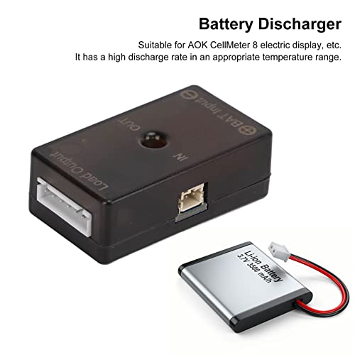 Universal RC Battery Discharger, 3 in 1 150W Electric Module for 8 Electric Display Car Model Accessory with Lipo Battery Bag Electric Display