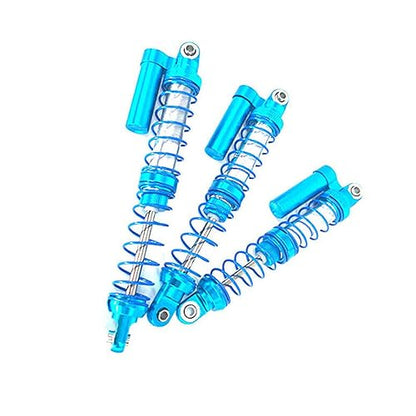 4PCS Oil Adjustable Shock Absorber Damper Fit for 1/10 Axial SCX10 TRX4 D90 RC Car (100mm)