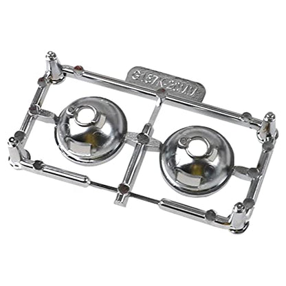 1/10 RC Car RC Car LED Light Headlights Spotlight Compatible with Traxxas TRX-4 TRX-6 Axial SCX10 90046 AXI03007 Redcat Gen8 1/10 RC Crawler Car Truck (18MM A) - size: 18MM A