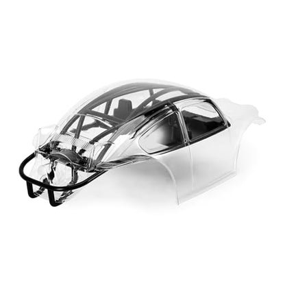 INJORA BUG18 Body with Interior for 1/18 TRX4M Universal LCG Chassis（Clear） - color: Clear
