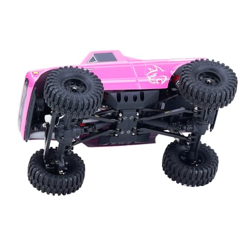 DJX 10PCS 22g Brass High Clearance Links Set Front and Rear Link with Steering Link for Redcat Ascent-32 1/32 Scale RC Rock Crawler Car Upgrades Parts (Black)