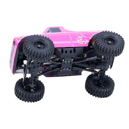 DJX 10PCS 22g Brass High Clearance Links Set Front and Rear Link with Steering Link for Redcat Ascent-32 1/32 Scale RC Rock Crawler Car Upgrades Parts (Black)